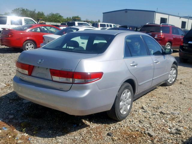 1HGCM56324A068544 - 2004 HONDA ACCORD LX SILVER photo 4