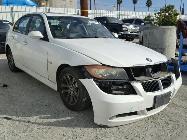 WBAVB17576NK37729 - 2006 BMW 325 I AUTO WHITE photo 1