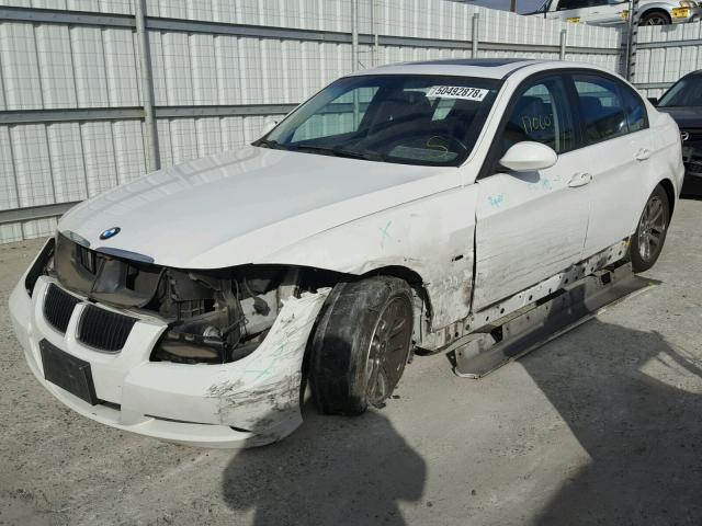 WBAVB17576NK37729 - 2006 BMW 325 I AUTO WHITE photo 2