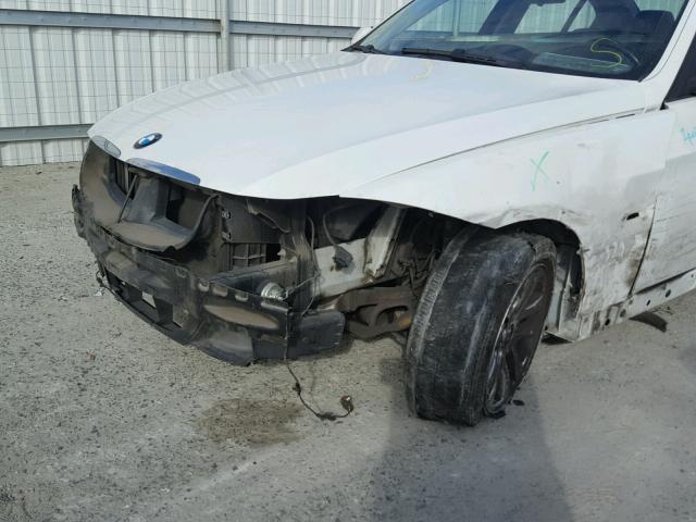 WBAVB17576NK37729 - 2006 BMW 325 I AUTO WHITE photo 9