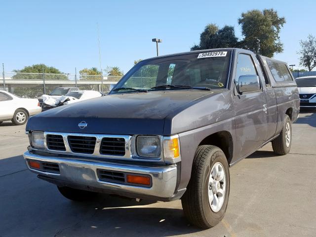 1N6SD16S3VC406451 - 1997 NISSAN TRUCK KING GRAY photo 2