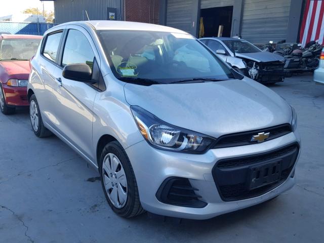 KL8CB6SA5GC635717 - 2016 CHEVROLET SPARK LS SILVER photo 1