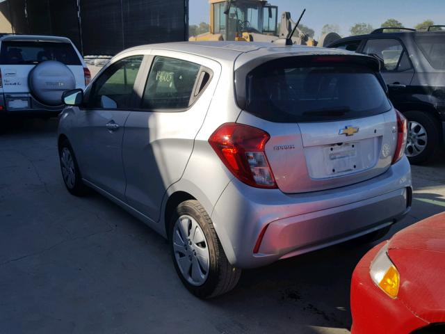 KL8CB6SA5GC635717 - 2016 CHEVROLET SPARK LS SILVER photo 3