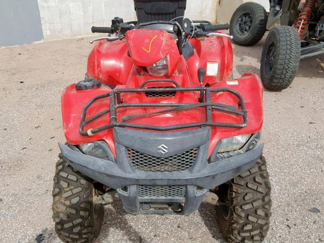 5SAAR41A287101894 - 2008 SUZUKI LT-A750 X RED photo 9