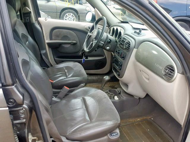 3C8FY68B72T212443 - 2002 CHRYSLER PT CRUISER BROWN photo 5