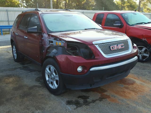 1GKLRLED6AJ170766 - 2010 GMC ACADIA SLE RED photo 1