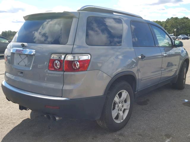 1GKER13758J190012 - 2008 GMC ACADIA SLE BLUE photo 4