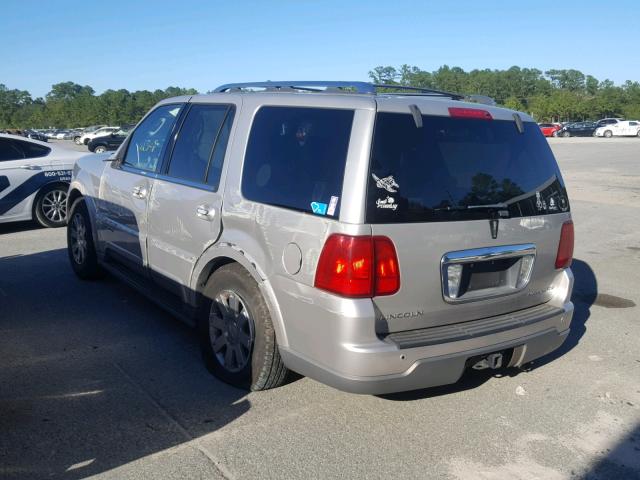 5LMFU27R44LJ31377 - 2004 LINCOLN NAVIGATOR Күміс фото 3