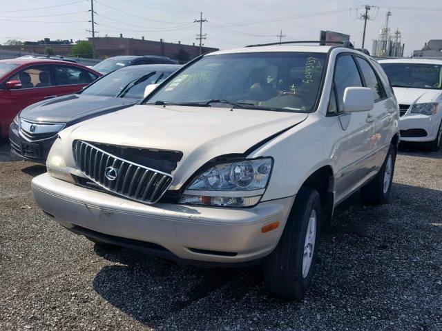 JTJHF10U520240364 - 2002 LEXUS RX 300 WHITE photo 2