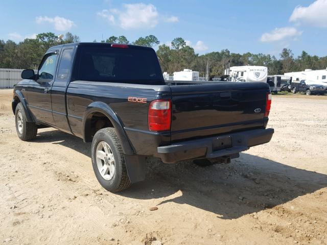 1FTYR14UX5PA48339 - 2005 FORD RANGER SUP BLACK photo 3