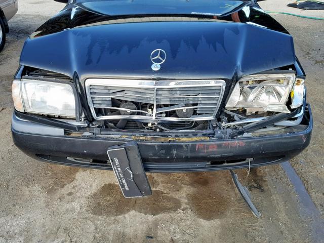 WDBHA28E9SF227276 - 1995 MERCEDES-BENZ C 280 BLACK photo 9