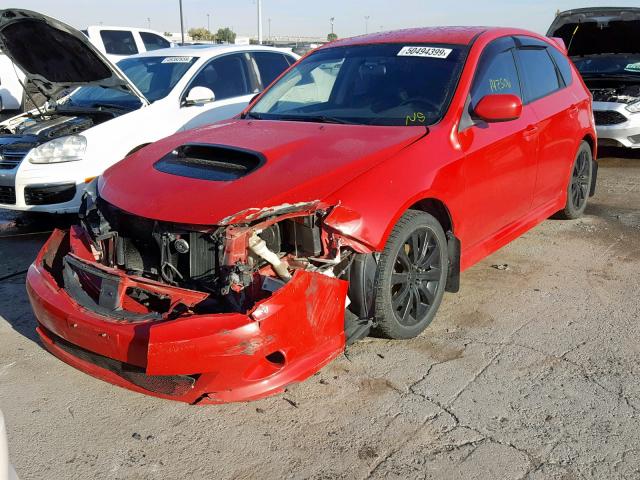 JF1GH75648H816922 - 2008 SUBARU IMPREZA WR RED photo 2