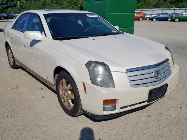 1G6DP577960167496 - 2006 CADILLAC CTS HI FEA WHITE photo 1