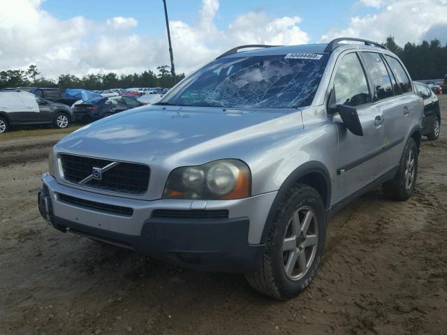 YV1CM91H931015258 - 2003 VOLVO XC90 T6 SILVER photo 2