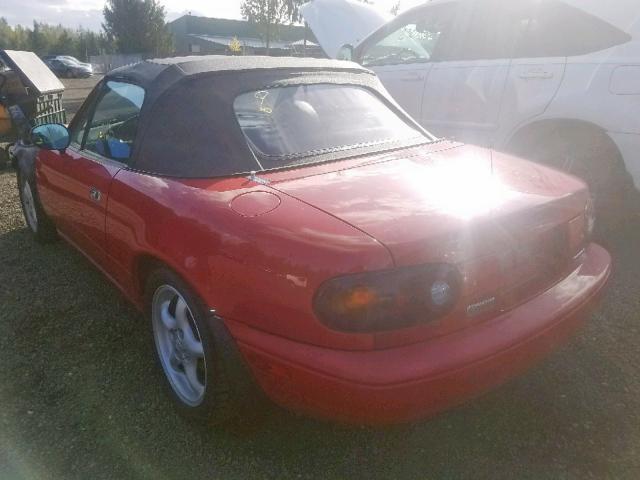 JM1NA3518N0317666 - 1992 MAZDA MX-5 MIATA RED photo 3