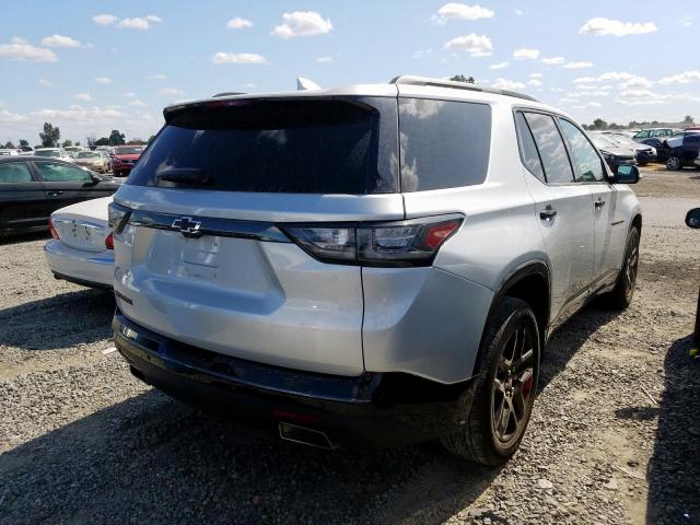 1GNERKKW9JJ125560 - 2018 CHEVROLET TRAVERSE P SILVER photo 4