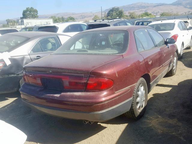 2G4WF5515Y1319994 - 2000 BUICK REGAL GS BURGUNDY photo 4