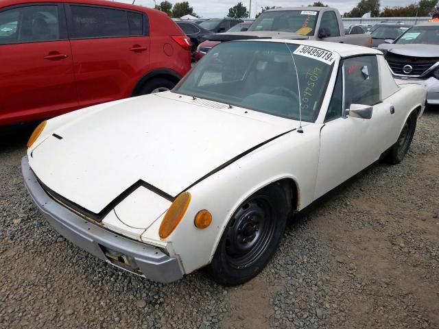 4742913234 - 1974 PORSCHE 914 WHITE photo 2