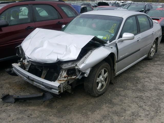 2G1WH55K439381767 - 2003 CHEVROLET IMPALA LS SILVER photo 2