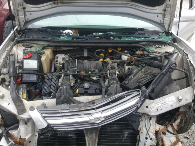 2G1WH55K439381767 - 2003 CHEVROLET IMPALA LS SILVER photo 7