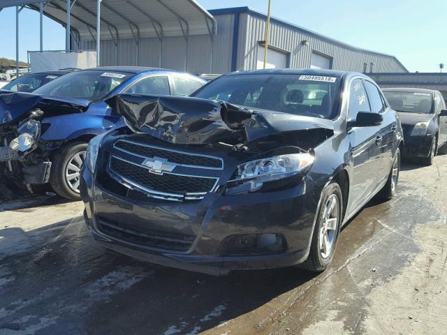 1G11C5SA3DF295167 - 2013 CHEVROLET MALIBU 1LT BLACK photo 2