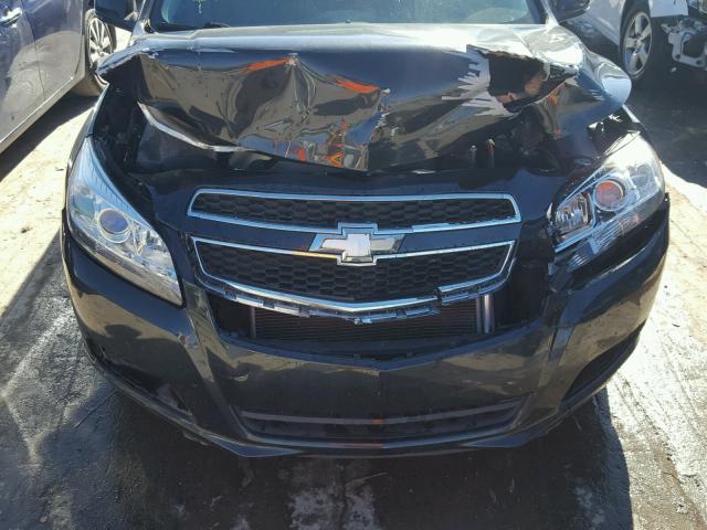1G11C5SA3DF295167 - 2013 CHEVROLET MALIBU 1LT BLACK photo 7