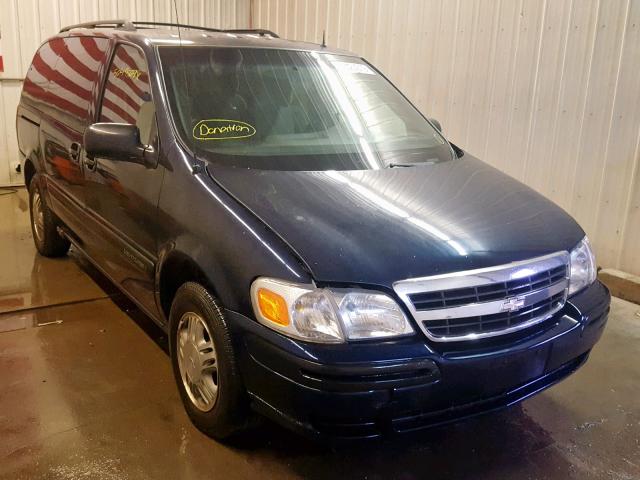 1GNDX03E82D129577 - 2002 CHEVROLET VENTURE BLUE photo 1