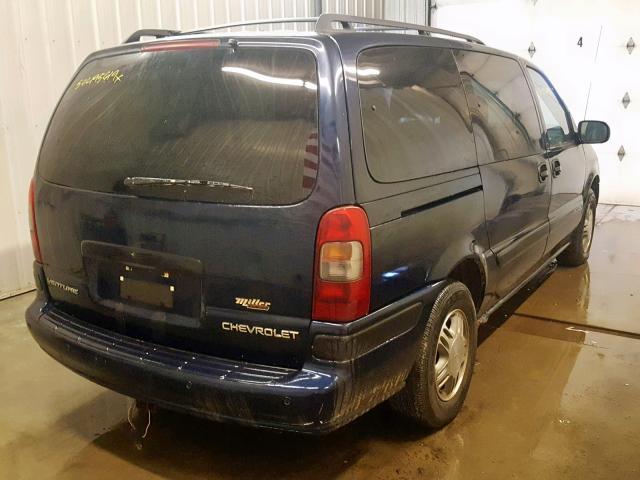 1GNDX03E82D129577 - 2002 CHEVROLET VENTURE BLUE photo 4