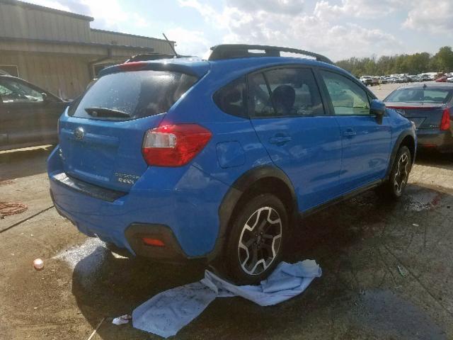 JF2GPABC0G8328751 - 2016 SUBARU CROSSTREK BLUE photo 4