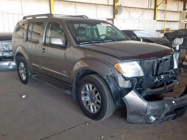 5N1BR18B58C648014 - 2008 NISSAN PATHFINDER TAN photo 1
