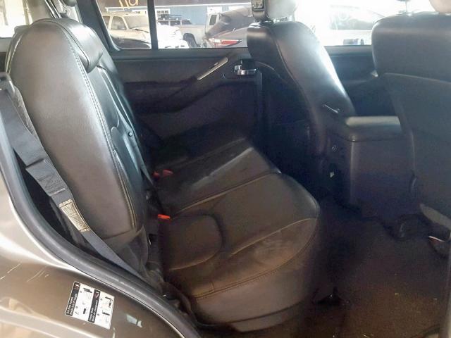 5N1BR18B58C648014 - 2008 NISSAN PATHFINDER TAN photo 6