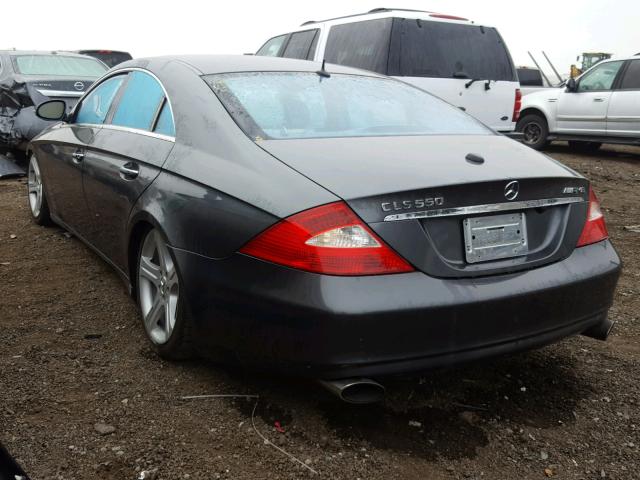 WDDDJ75X16A044322 - 2006 MERCEDES-BENZ CLS 500C GRAY photo 3