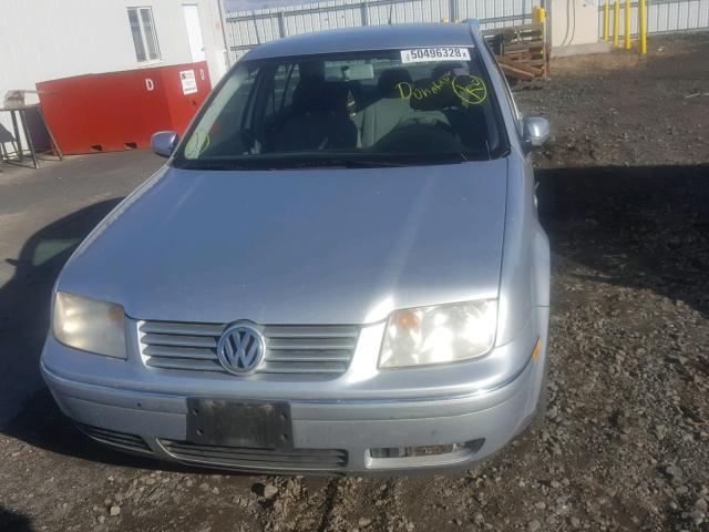 3VWRK69M85M026874 - 2005 VOLKSWAGEN JETTA GL SILVER photo 9