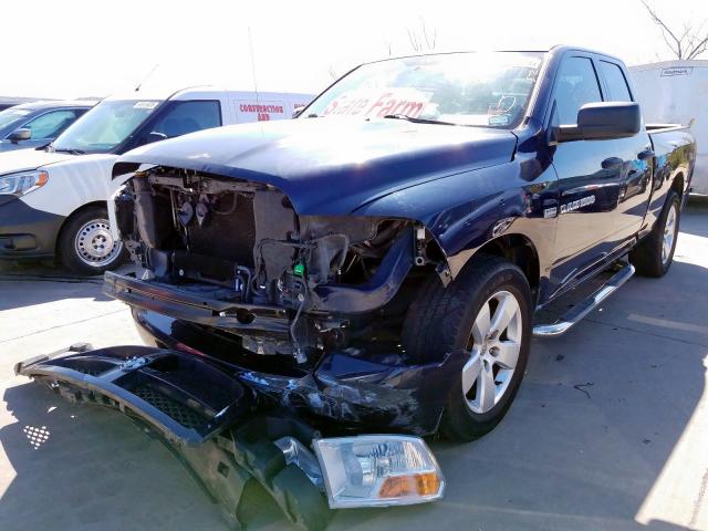 1C6RD6FT8CS237366 - 2012 DODGE RAM 1500 S BLUE photo 2