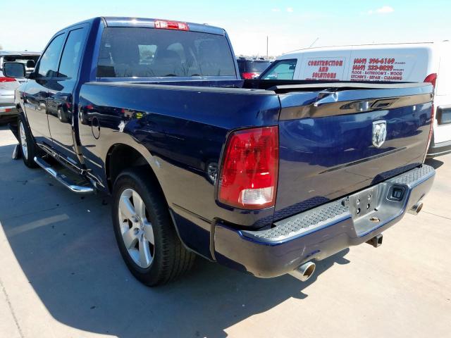 1C6RD6FT8CS237366 - 2012 DODGE RAM 1500 S BLUE photo 3