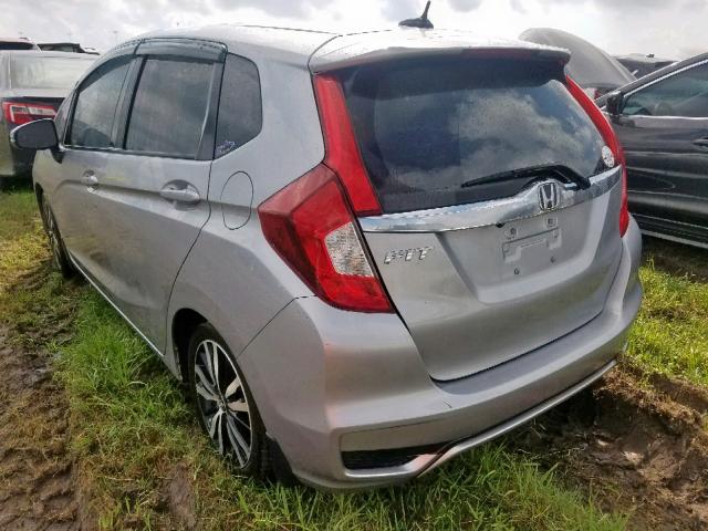 3HGGK5H94JM723620 - 2018 HONDA FIT EX GRAY photo 3