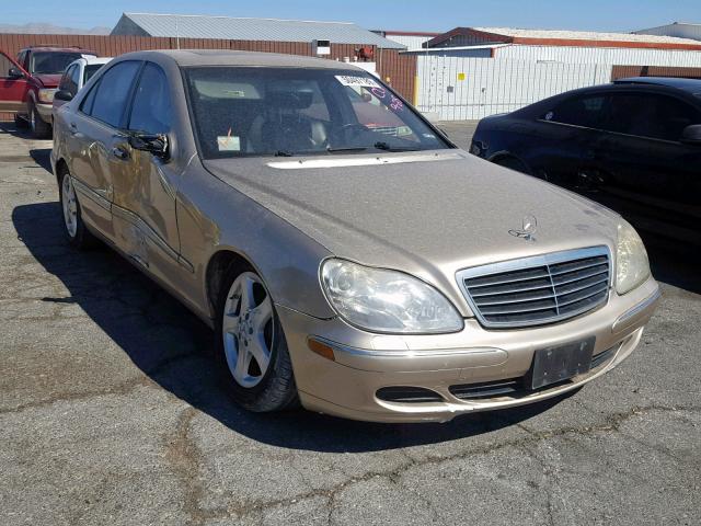 WDBNG75J04A393878 - 2004 MERCEDES-BENZ S 500 GOLD photo 1