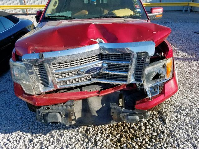 1FTFW1CF9CKE18239 - 2012 FORD F150 SUPER RED photo 7