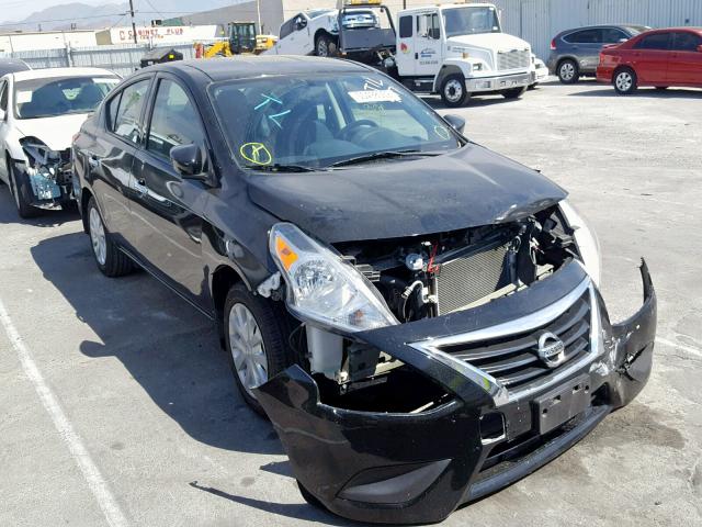 3N1CN7AP5GL859734 - 2016 NISSAN VERSA S BLACK photo 1