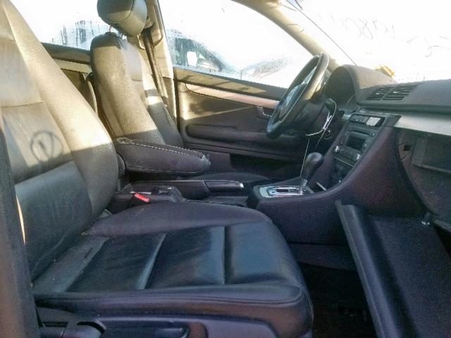 WAUAF78E08A028413 - 2008 AUDI A4 2.0T GRAY photo 5
