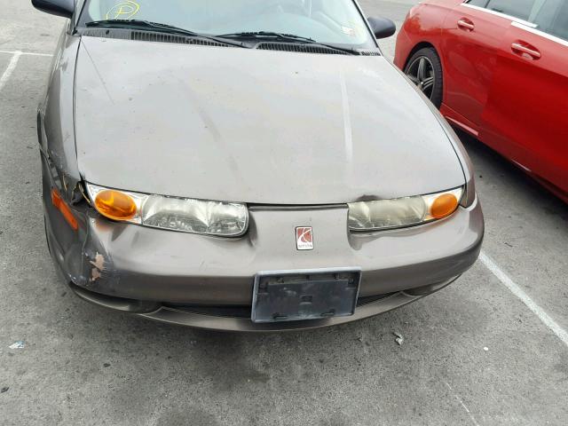 1G8ZH52831Z255510 - 2001 SATURN SL1 BROWN photo 9