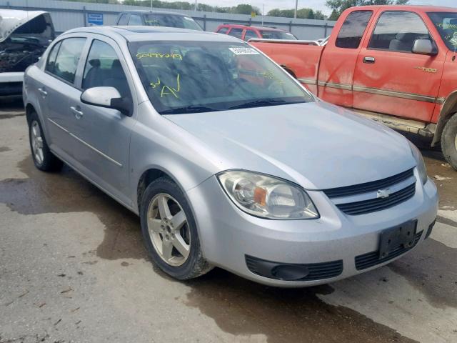 1G1AL58F387173010 - 2008 CHEVROLET COBALT LT SILVER photo 1