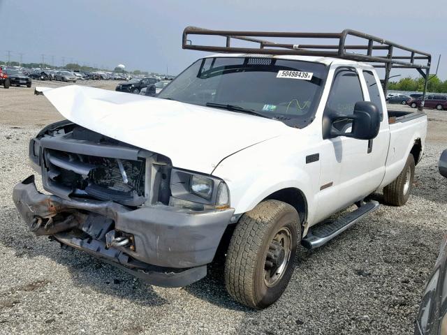 1FTSX30P44EA44739 - 2004 FORD F350 SRW S WHITE photo 2