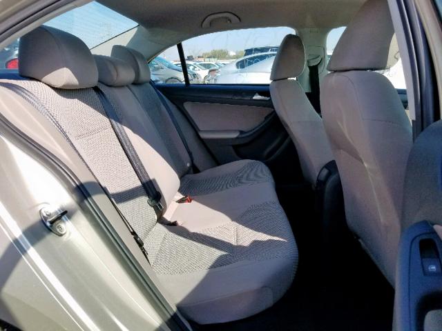 3VW2K7AJXEM231735 - 2014 VOLKSWAGEN JETTA BASE 棕色 照片 6