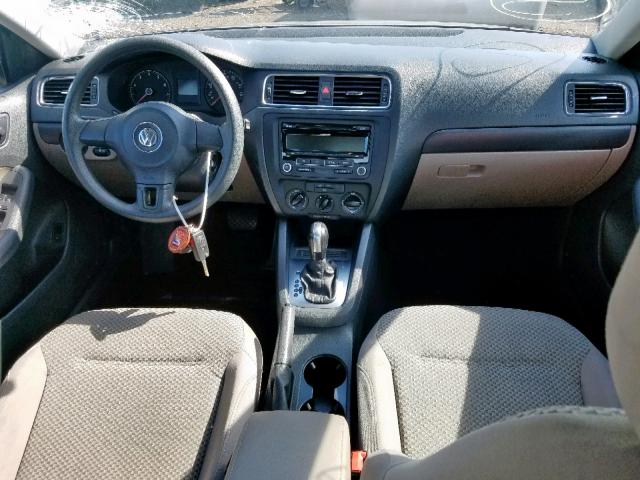 3VW2K7AJXEM231735 - 2014 VOLKSWAGEN JETTA BASE 棕色 照片 9