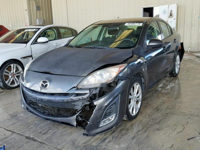 JM1BL1S69A1346809 - 2010 MAZDA 3 S CHARCOAL photo 2