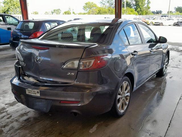 JM1BL1S69A1346809 - 2010 MAZDA 3 S CHARCOAL photo 4