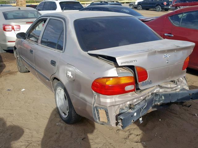 1Y1SK52871Z437439 - 2001 CHEVROLET GEO PRIZM 灰色 照片 3