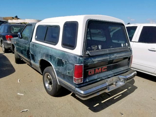 1GTBS14R4K8531997 - 1989 GMC S TRUCK S1 GREEN photo 3