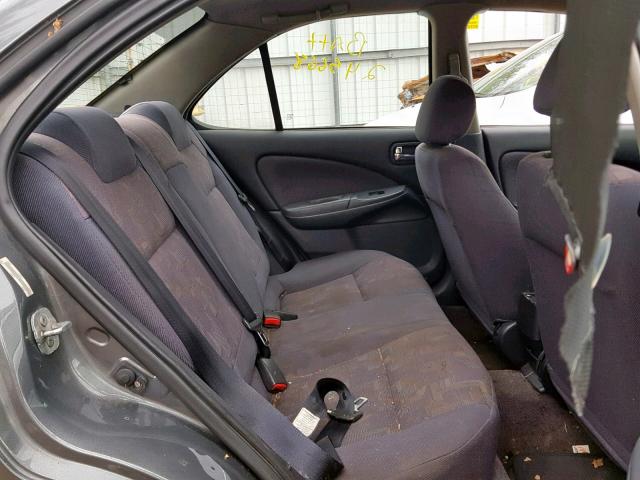 3N1BB51D71L109788 - 2001 NISSAN SENTRA SE GRAY photo 6